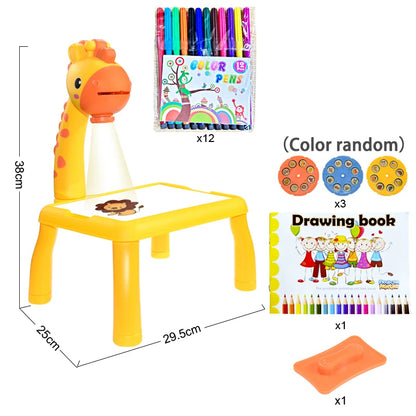 Interactive Kids Drawing Projector