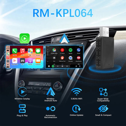 Kabelloser CarPlay- und Android-Adapter