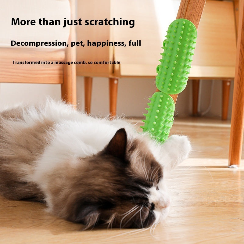 Cat Self-Grooming Scratcher Massager