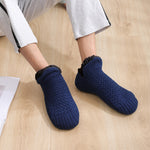 Cozy Fleece-Lined Knit Slippers