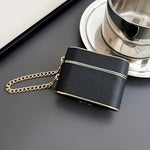 Luxurious Leather AirPods Case with Chain – Stylish and Protective