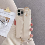 Fashion Crossbody iPhone Case with Cardholder and Strap