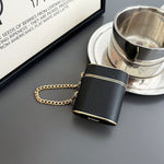 Luxurious Leather AirPods Case with Chain – Stylish and Protective